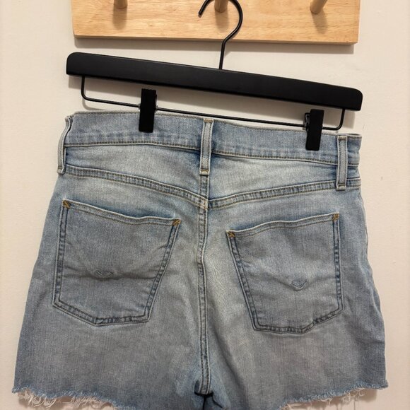 Light Denim Shorts Size 27 - Hudson Los Angeles - Picture 4 of 4